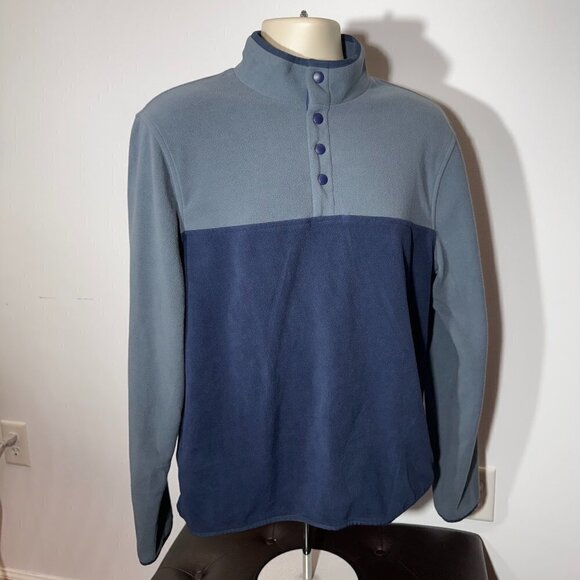 Men's J. Crew Fleece Pullover - Medium - Picture 1 of 6